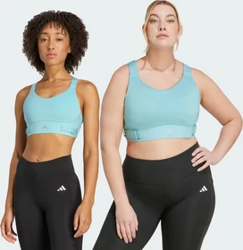 adidas FastImpact Luxe Run High-Support Sport-BH mint ton (Damen)