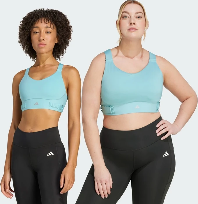 adidas FastImpact Luxe Run High-Support Sport-BH mint ton (Damen)