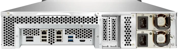 QNAP Turbo Station TS-870U-RP, 4GB RAM, 2x RJ-45 1000Base-T, 2x USB 3.0, 2HE