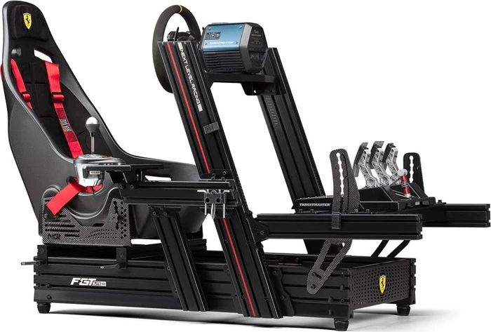 Next Level Racing F-GT Elite 160 Scuderia Ferrari Edition, schwarz/rot