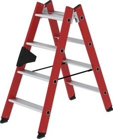Günzburger Steigtechnik Kunststoff 2-tlg. Stehleiter, 2x 8 Stufen