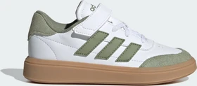 adidas Courtblock cloud white/tent green/gum (Junior)