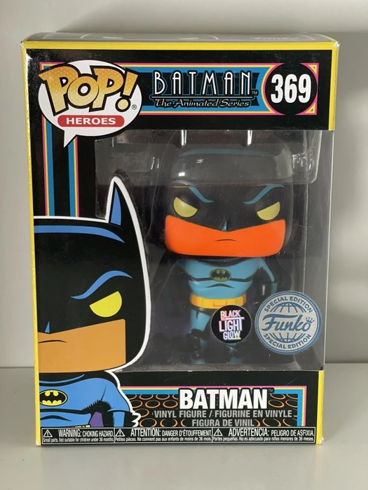 FunKo Pop! Heroes - DC Batman - Batman (Black Light)