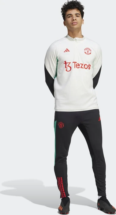 adidas Manchester United Tiro 23 Funktionsshirt langarm core white (Herren)