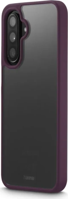 Hama Handyhülle Frame Protect für Samsung Galaxy A18 transparent/dunkelrot