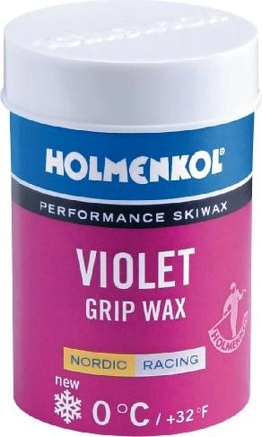 Holmenkol Grip 45g Wachs violett
