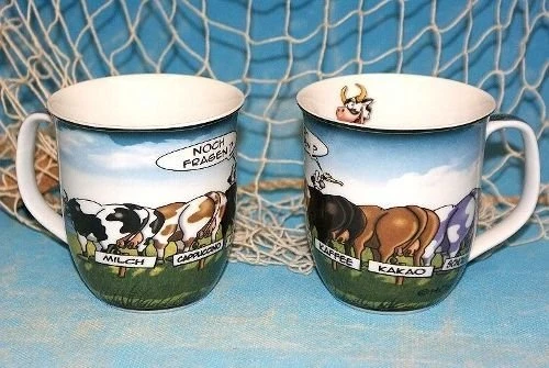 Wilhahn Hösti Becher 5 Kühe 350ml, 2 Stück