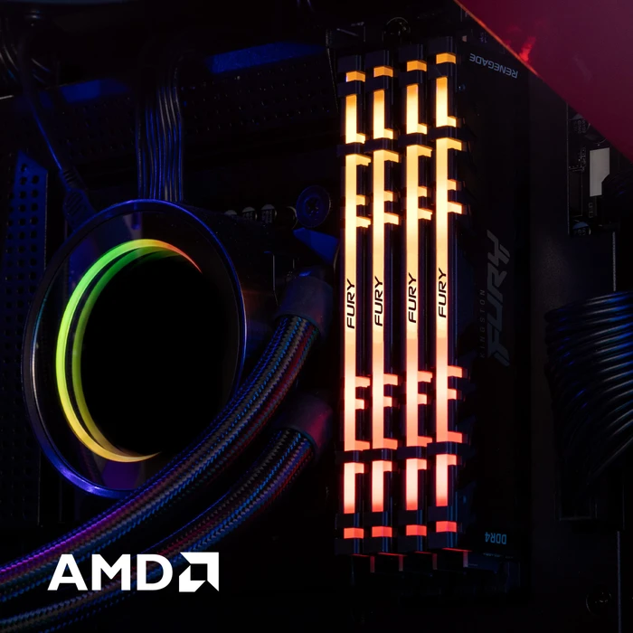 Kingston FURY Renegade RGB UDIMM 64GB Kit, DDR4-3600, CL18-22-22, 2RX8