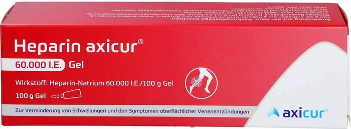 Heparin axicur 60.000 I.E., 100 g