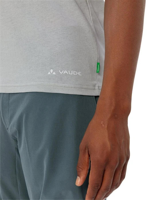 Vaude Cyclist V Funktionsshirt kurzarm pigeon grey/blue (Herren)