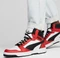 Puma Rebound Sneaker puma white/puma black/for all time red Vorschaubild