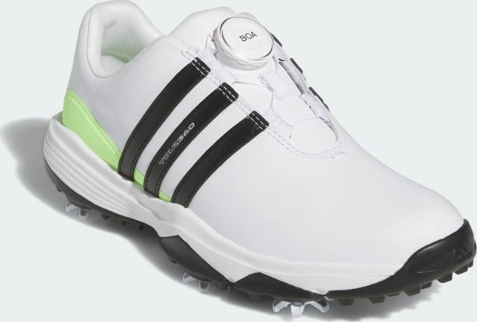 adidas Tour360 24 BOA cloud white/core black/green spark (Junior)