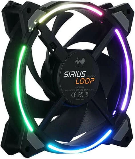 In Win Sirius Loop ASL120, LED-Steuerung, 120mm, 3er-Pack