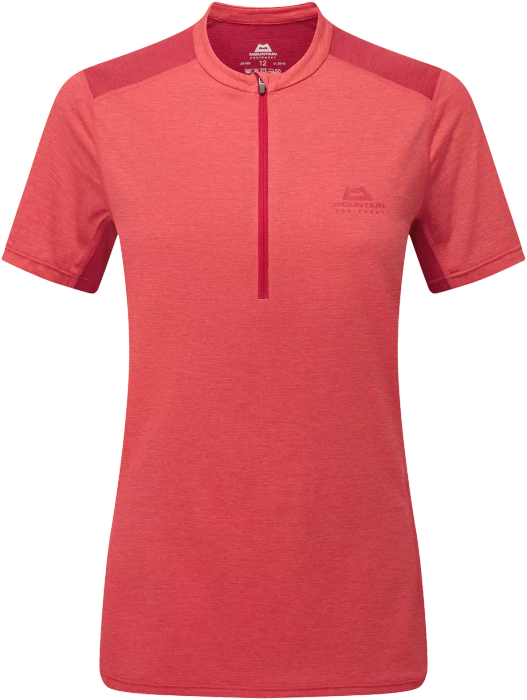 Mountain Equipment Nava Zip Funktionsshirt kurzarm (Damen)
