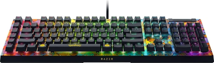 Razer BlackWidow V4 X, Minecraft Edition, Razer GREEN Clicky Gen-3, USB, US