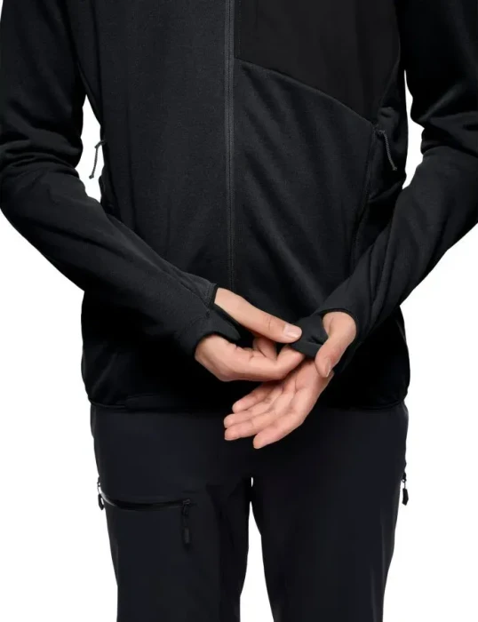Vaude Monviso Fleece III Funktionsjacke schwarz (Herren)