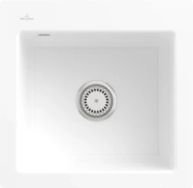 Villeroy & Boch Subway 50 S flat flächenbündig Becken mittig weiß alpin