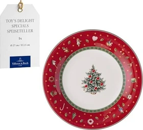 Assiette émaillée Villeroy & Boch Toys Delight Noël - Multicouleur