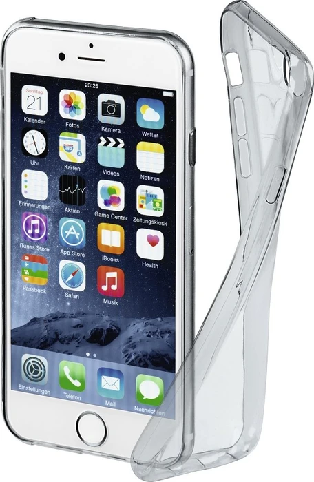 Hama Invisible Cover für Apple iPhone 7/6s/6 silber