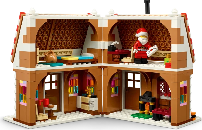 LEGO Weihnachtliches Lebkuchenhaus
