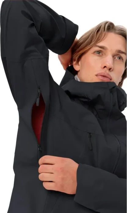 Vaude Croz IV 3L Funktionsjacke schwarz (Herren)