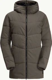 Jack Wolfskin Karolinger Long Funktionsjacke cold coffee (Damen)