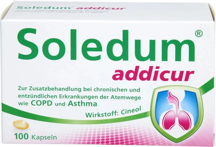Soledum addicur 200mg Weichkapseln, 100 Stück