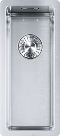 Franke Box BXX 110-16/210-16 Unterbau Becken mittig edelstahl