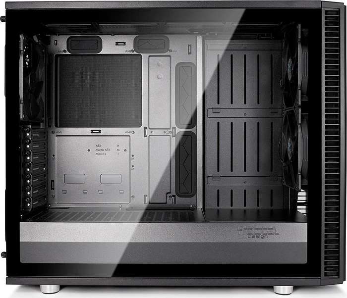 Fractal Design Define S2 Blackout, Glasfenster, schallgedämmt