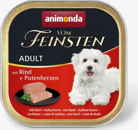 animonda Vom Feinsten mit Rind und Putenherzen, 150g