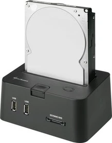 Sharkoon SATA Quickport Pro, USB 2.0/eSATA