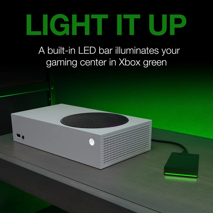 Seagate Game Drive for Xbox SSD, 1TB, +Rescue, USB 3.0 Micro-B