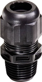 Wiska NSKV 1 1/4 BK Kabelverschraubung, Kunststoff, NPT 1 1/4", RAL 9005