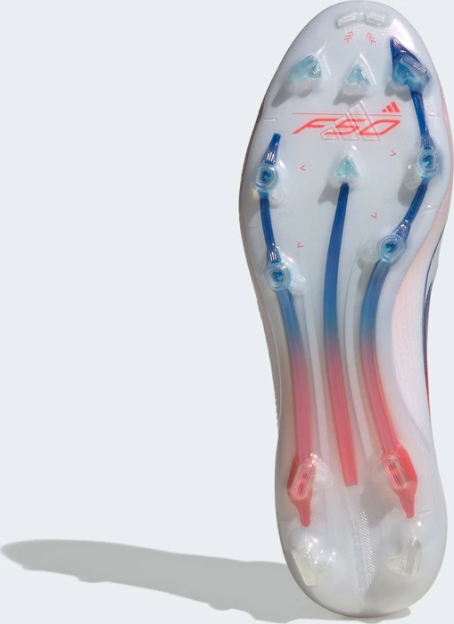 adidas F50 Elite Mid-Cut FG cloud white/lucid blue/solar red (Damen)