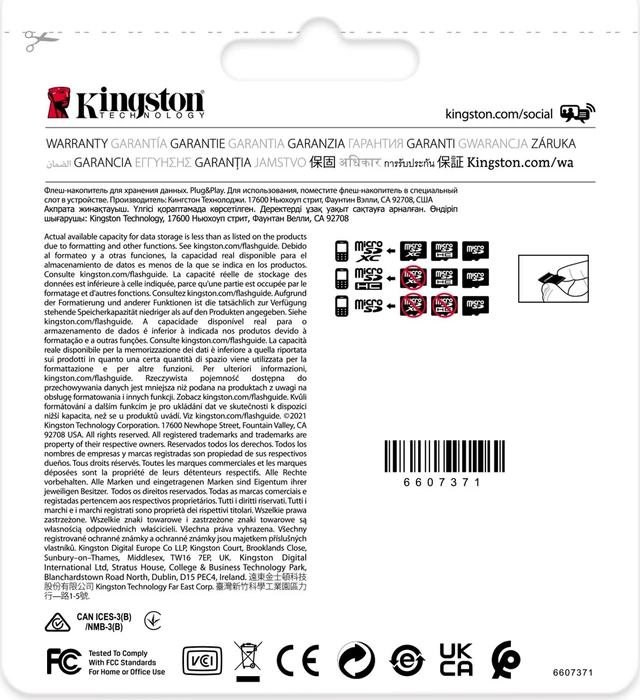 Kingston Industrial Temperature Gen2 R100 16GB Kit, UHS-I U3, A1, Class 10