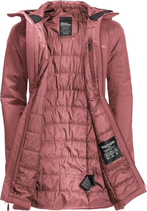 Jack Wolfskin Heidelstein Ins Funktionsjacke red ochre (Damen)