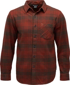 Black Diamond Project Flannel Hemd langarm basalt/iron red plaid (Herren)
