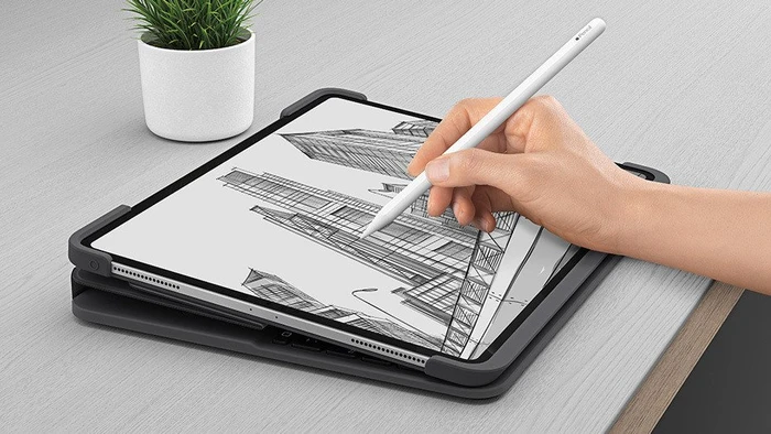 Logitech Slim Folio Pro für iPad Pro 11" 1. Gen, schwarz, DE