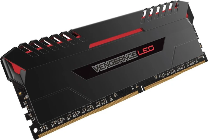 Corsair Vengeance LED rot UDIMM 32GB Kit, DDR4-3000, CL16-18-18-36