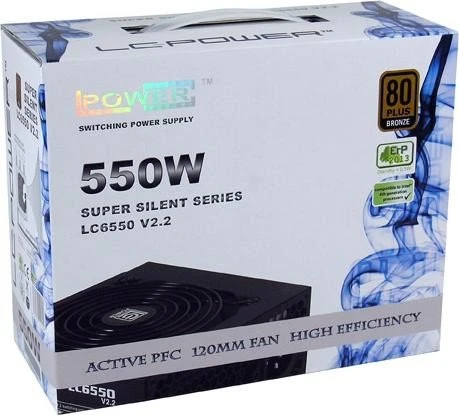 LC-Power LC6550 V2.2 Super Silent 550W, ATX 2.2