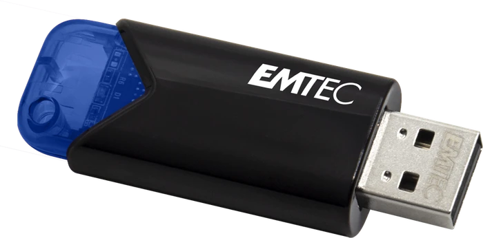 Emtec B110 Click Easy 3.2 32GB blau, USB-A, USB 3.2 Gen 1×1