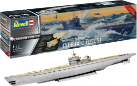 Revell German Submarine Type IX C(U505) Platinum Edition