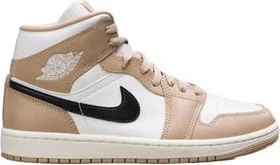 Nike Air Jordan 1 Mid sail/desert/black (Damen)