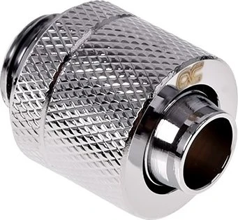 Alphacool HF Schlauchanschluss G1/4" auf 13/10mm, verchromt, 6er-Pack