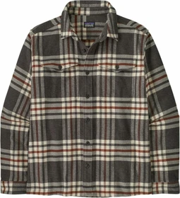 Patagonia Fjord Flannel Hemd langarm catch: ink black (Herren)