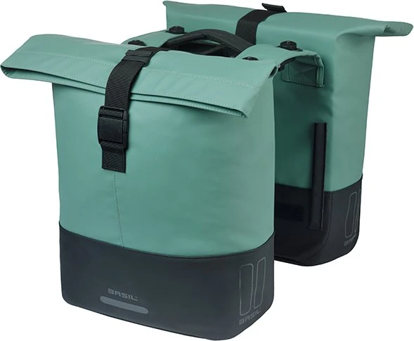 Basil Cove Doppeltasche MIK Gepäcktasche silvergreen/black