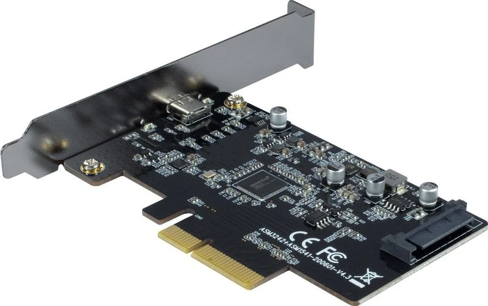 Inter-Tech Argus KC-008 1x USB-C 3.2 2x2, PCIe 3.0 x4
