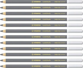 STABILO CarbOthello Kreidestift kaltgrau 3k, 12er-Pack