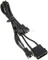 BitFenix Molex auf 3-Pin Adapter, sleeved, 20cm, schwarz Vorschaubild