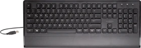 Vivanco IT-KB USB M Multimedia Tastatur mit Handballenauflage, schwarz, USB, DE (60448)